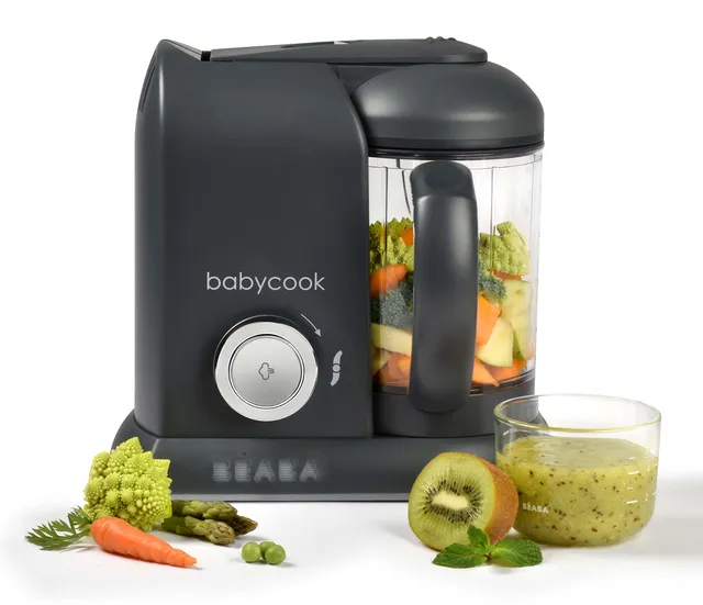 b-aba-babycook-solo-4-in-1-babynahrungszubereiter-mit-dampfgarer-mixer-auftau-un image 1
