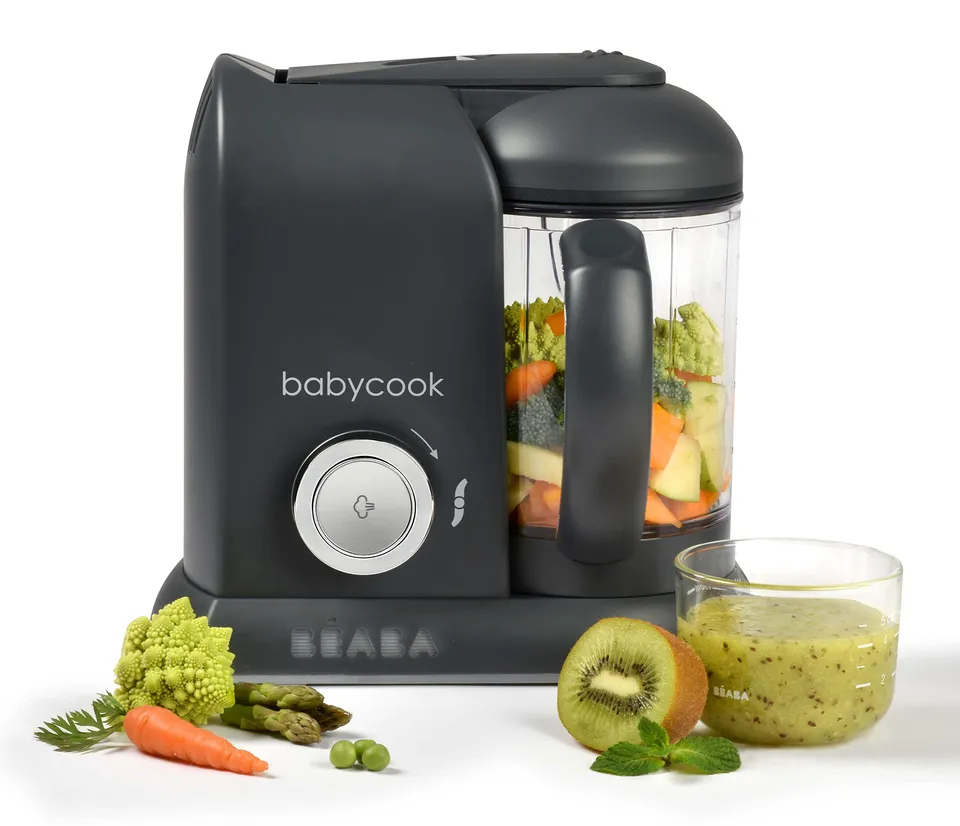 b-aba-babycook-solo-4-in-1-babynahrungszubereiter-mit-dampfgarer-mixer-auftau-un image 1
