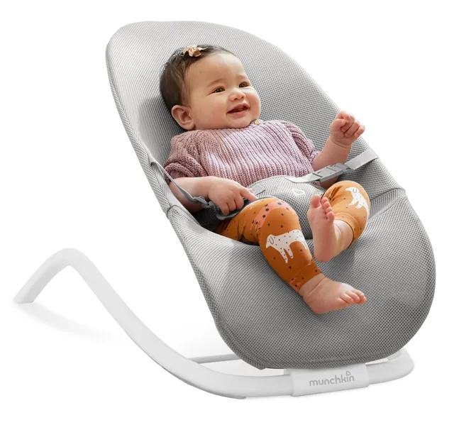 munchkin-2-in-1-feder-baby-wippe-schaukel-bouncer-und-schaukelstuhl-ab-geburt-gr image 1
