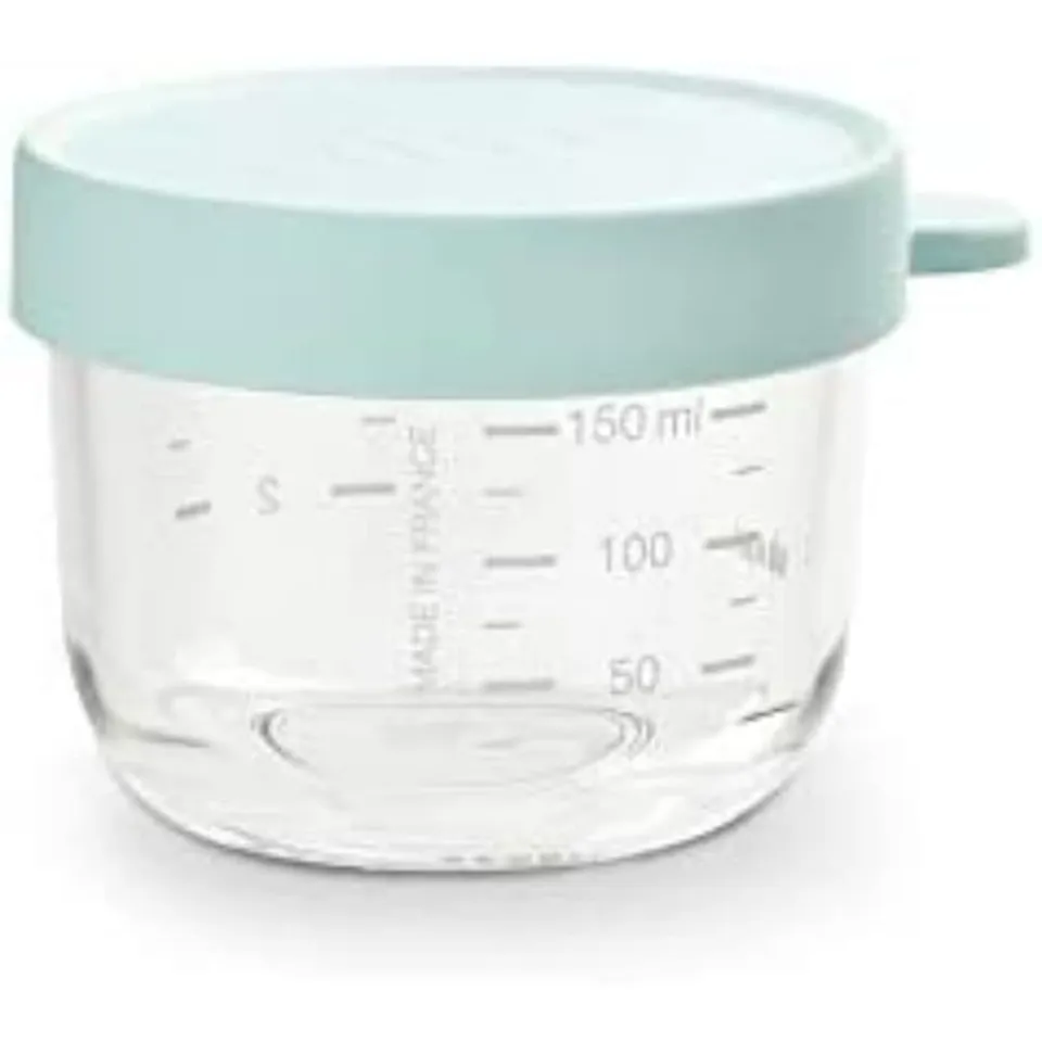 b-aba-aufbewahrungsbeh-lter-glas-150-ml-hitzebest-ndiger-breiglasbeh-lter-mit-he image 1