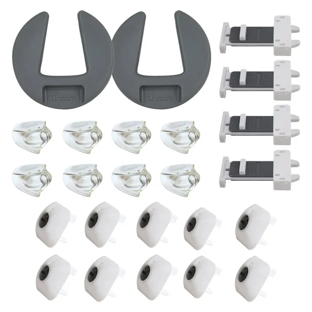 munchkin-lindam-xtra-guard-kindersicherungsset-24-teiliges-set-mit-steckdosenabd image 1