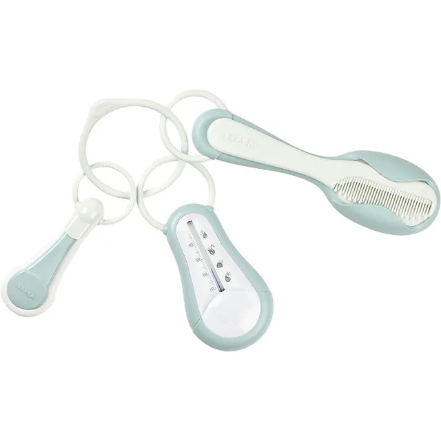 b-aba-pflegeset-f-r-babys-und-kinder-badethermometer-nagelknipser-kamm-haarb-rst image 1