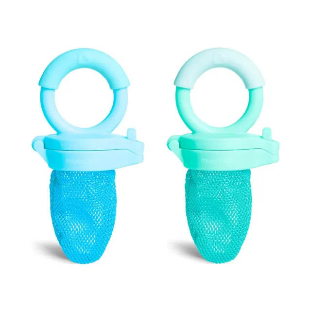 munchkin-fresh-food-feeder-2er-pack-babys-futterspender-mit-mesh-beutel-rutschfe image 1