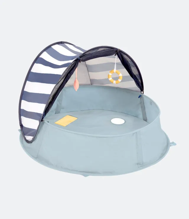 babymoov-aquani-marini-re-strandmuschel-mit-uv-schutz-50-moskitonetz-matratze-f- image 1