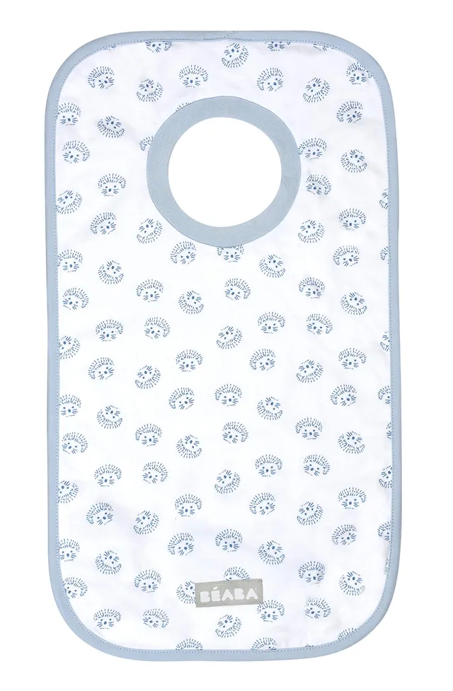 b-aba-ultralang-baumwoll-l-tzchen-mitwachsend-igel-hellblau-53-x-27-cm-elastisch image 1