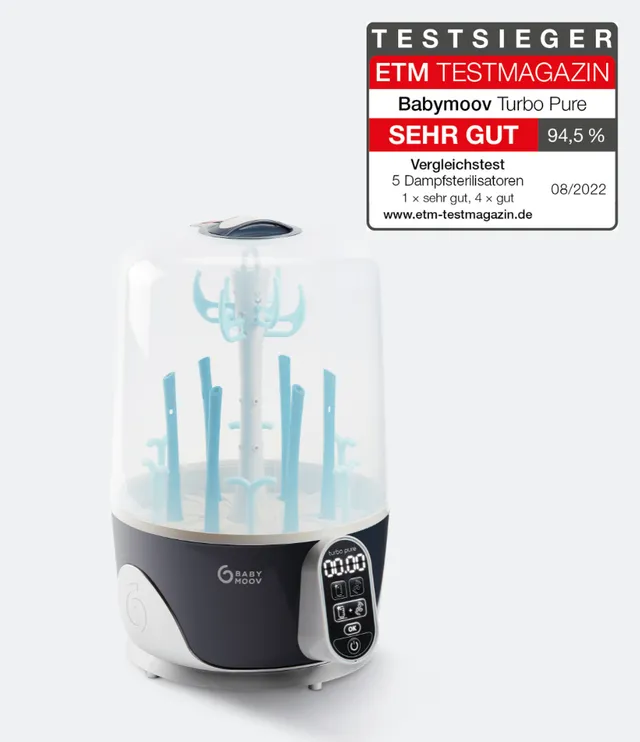 babymoov-turbo-pure-dampfsterilisator-flaschentrockner-mit-patentierter-technolo image 1