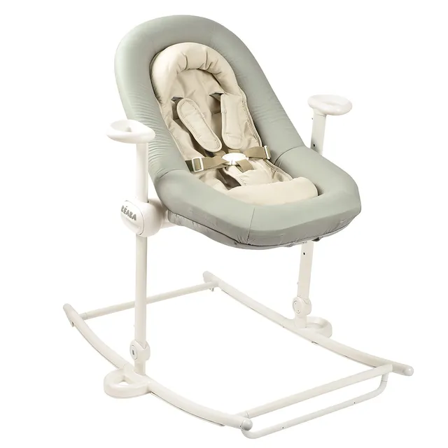 b-aba-babywippe-up-down-plus-faltbare-wippe-mit-4-h-hen-3-neigungen-sitz-aus-100 image 1