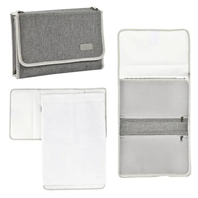 b-aba-wickeltasche-gen-ve-grau-kompakte-wickeltasche-mit-wickelunterlage-aus-100 image 1