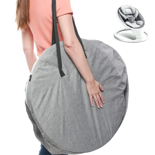 munchkin-babyschaukel-reise-und-aufbewahrungstasche-grau-transporttasche-mit-gri image 1
