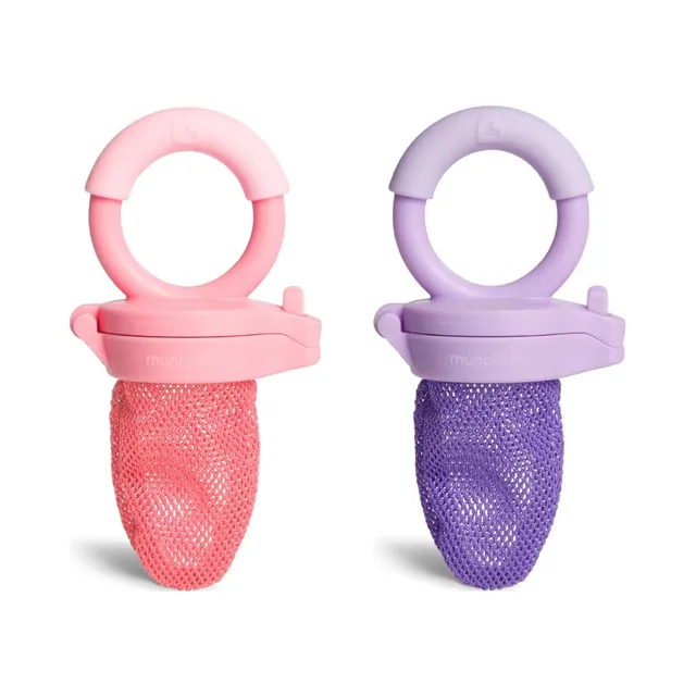 munchkin-fresh-food-feeder-mesh-beutel-2er-pack-baby-futterbeutel-zum-sicheren-e image 1