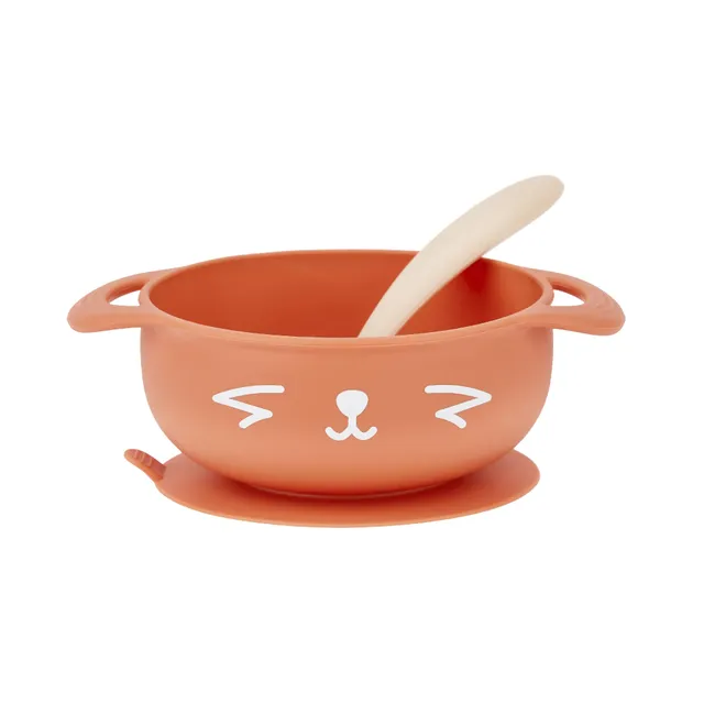 babymoov-esslernset-tast-isy-fox-silikon-kindergeschirr-mit-breischale-und-l-ffe image 1