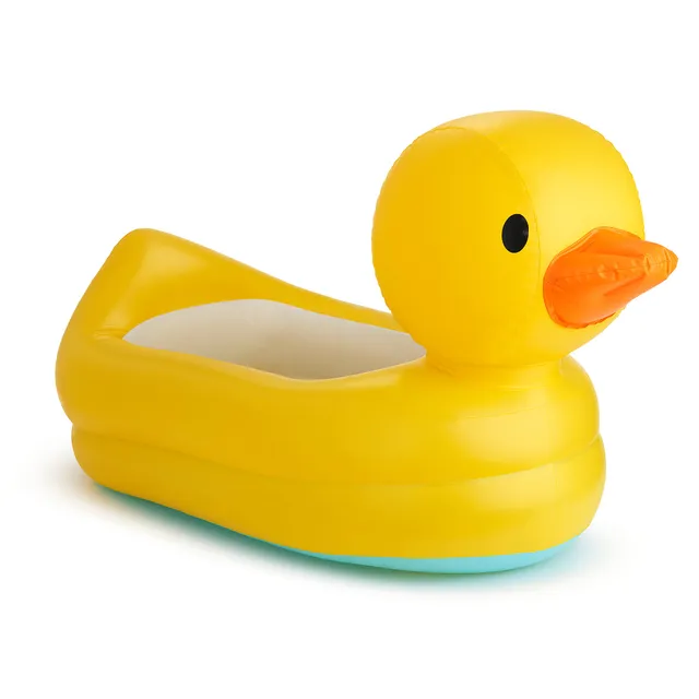 munchkin-white-hot-enten-badewanne-aufblasbare-babybadewanne-6-24-monate-mit-whi image 1