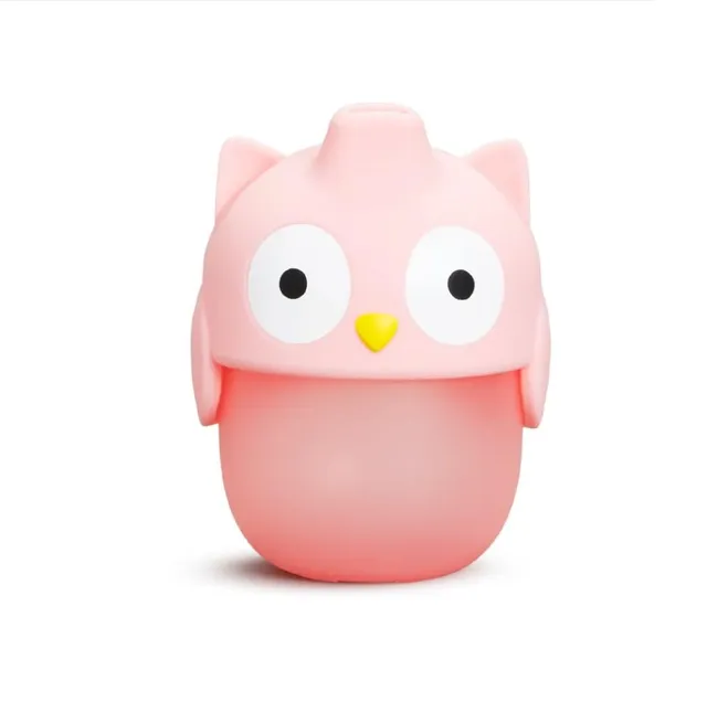 munchkin-3d-eule-soft-touch-schnabelbecher-237-ml-auslaufsicherer-bergangsbecher image 1