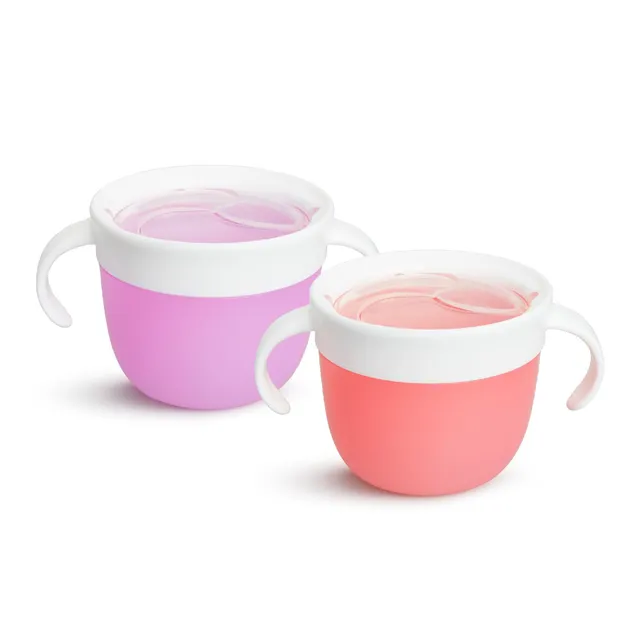 munchkin-snack-catcher-snackbecher-2er-pack-lila-rosa-auslaufsicher-bpa-frei image 1