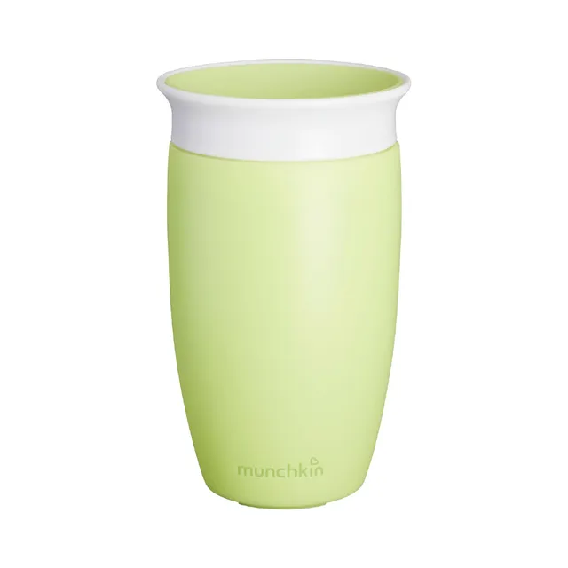 munchkin-miracle-360-trinkbecher-296-ml-bpa-frei-auslaufsicher-gr-n-ab-12-monate image 1