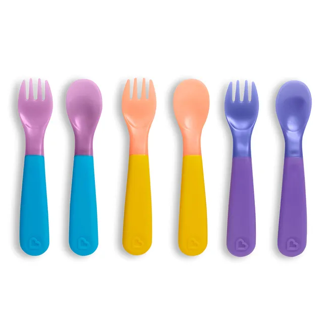 munchkin-colour-change-kleinkind-besteck-set-6-teilig-3-gabeln-und-3-l-ffel-mit- image 1