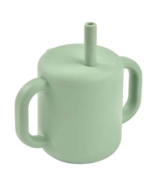 b-aba-silikon-strohhalmbecher-170-ml-lernbecher-mit-zwei-henkeln-abnehmbarem-str image 1