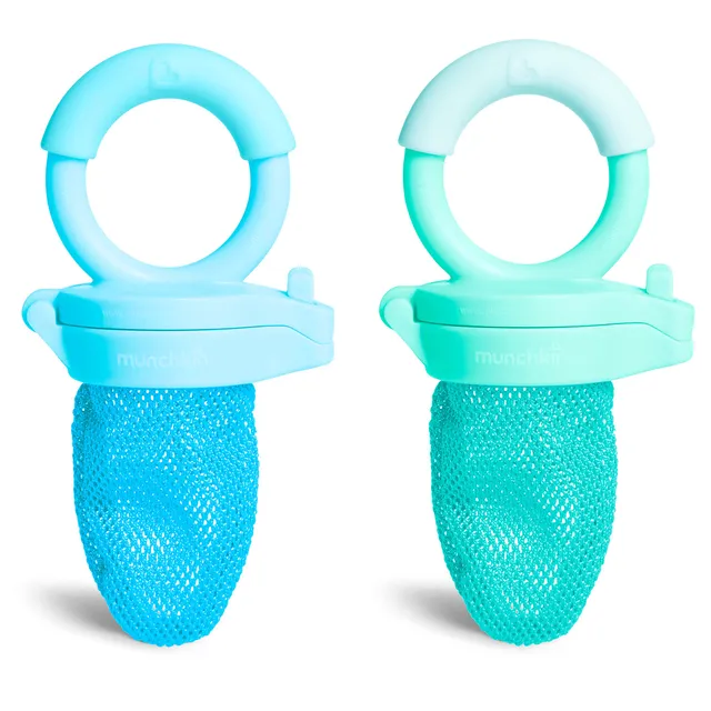 munchkin-fresh-food-feeder-2er-pack-beiss-futterspender-mit-netzdesign-ab-6-mona image 1