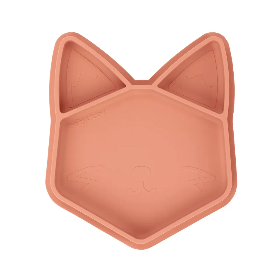 babymoov-esslernteller-isy-plate-fox-geteilter-silikon-lernteller-mit-3-f-chern- image 1