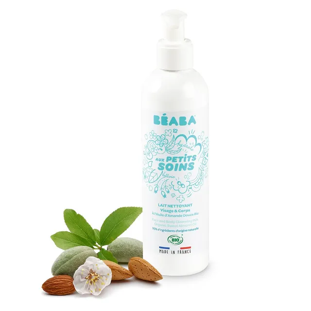 b-aba-baby-reinigungsmilch-f-r-gesicht-k-rper-cosmebio-zertifiziert-bio-s-mandel image 1