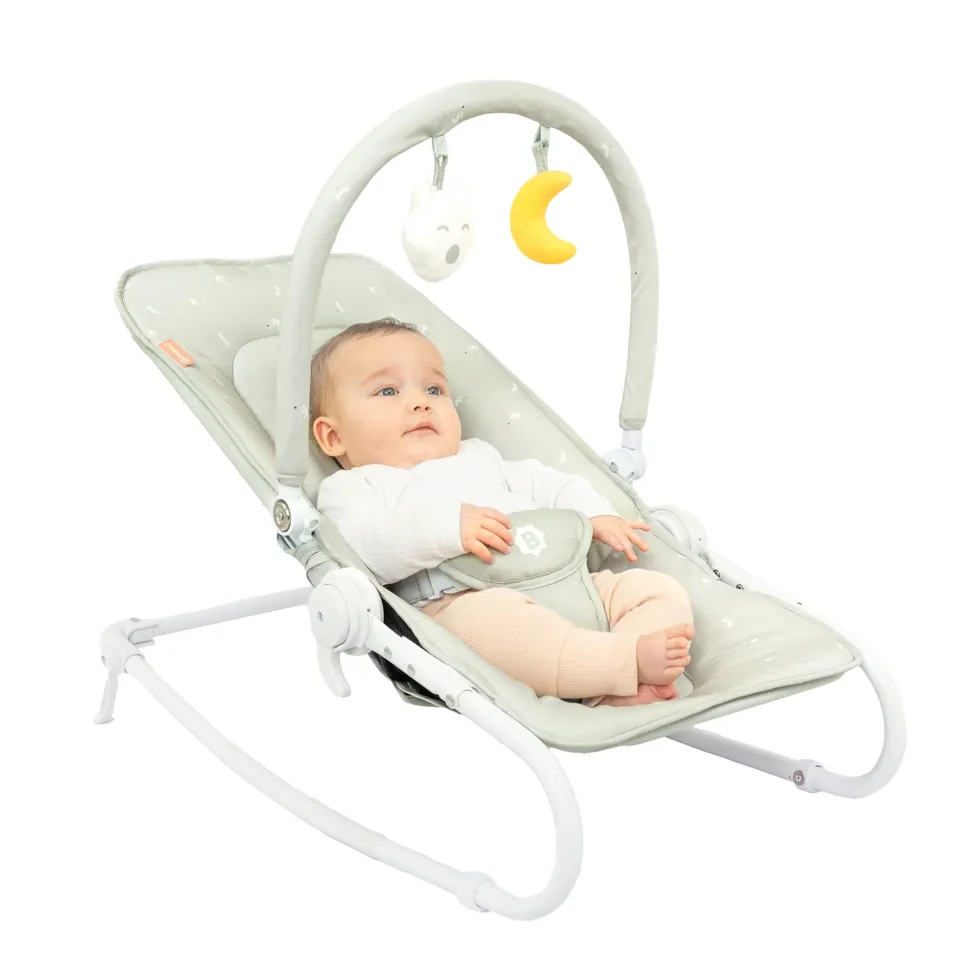 badabulle-babywippe-lichen-faltbar-verstellbare-r-ckenlehne-3-punkt-sicherheitsg image 1