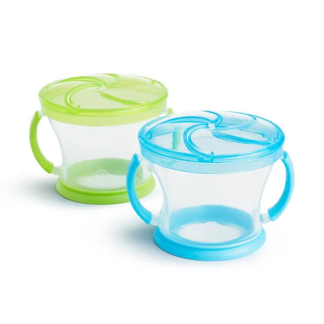 munchkin-snack-catcher-2er-pack-snackbecher-mit-auslaufsicherem-silikondeckel-bl image 1