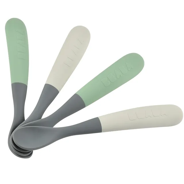 b-aba-4er-set-silikonl-ffel-f-r-babys-ab-4-monaten-flexibel-abgerundete-spitze-e image 1