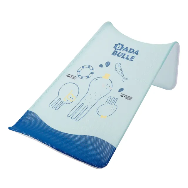 badabulle-badeliege-meerestiere-f-r-babys-0-6-monate-netzgewebe-marineblau-hellb image 1