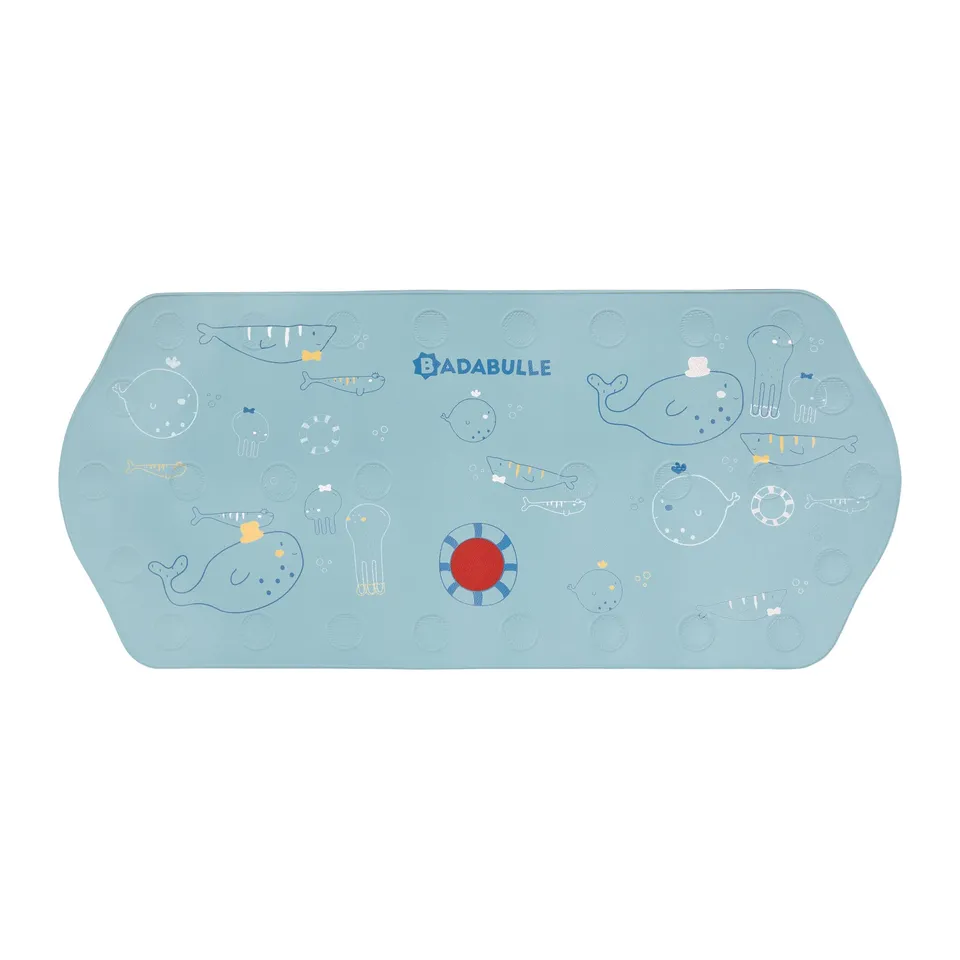 badabulle-xxl-badematte-meerestiere-91-x-40-cm-badewannenmatte-mit-temperatursen image 1