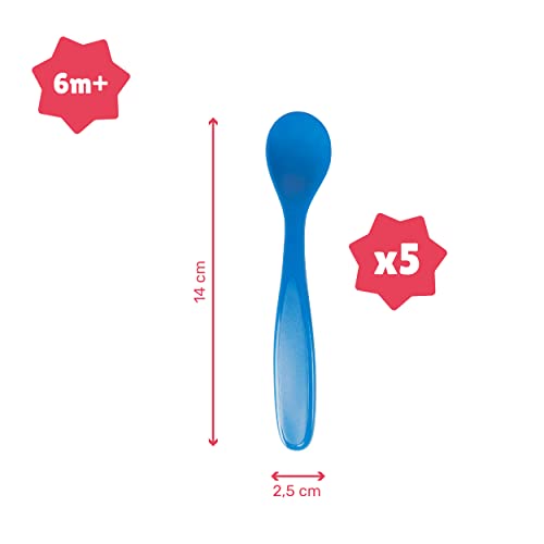 badabulle-baby-l-ffel-5er-set-weich-flexibel-aus-silikon-ab-6-monaten-bpa-frei image 8