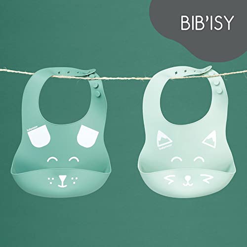 babymoov-bib-isy-silikon-l-tzchen-mit-auffangschale-2er-set-verstellbar-wasserab image 7