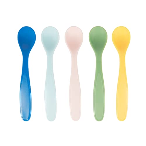 badabulle-baby-l-ffel-5er-set-weich-flexibel-aus-silikon-ab-6-monaten-bpa-frei image 6