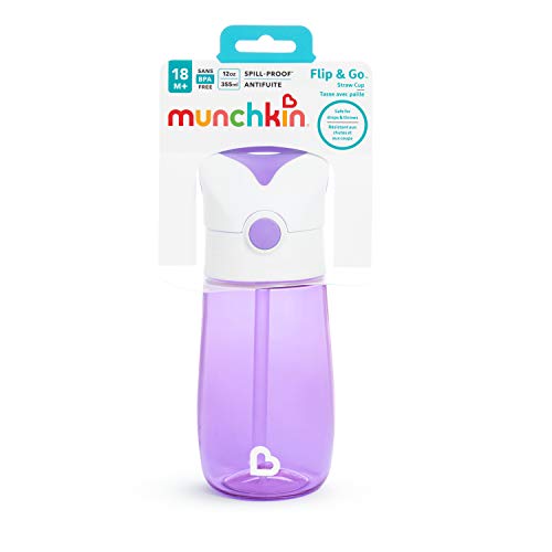 munchkin-flip-go-kinder-trinkflasche-mit-strohhalm-355-ml-12-oz-auslaufsicherer- image 8