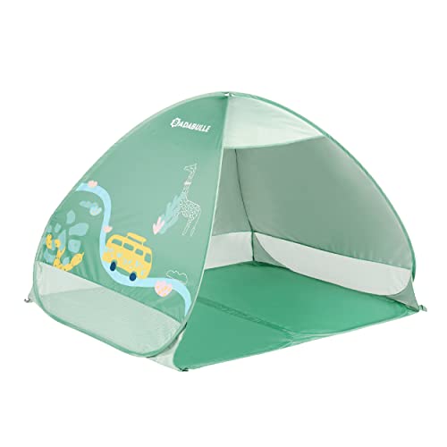 badabulle-strandmuschel-safari-pop-up-strandzelt-mit-uv-schutz-50-125-x-100-x-85 image 8