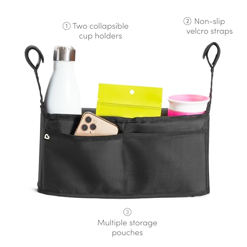 munchkin-kinderwagen-organizer-mit-2-tassenhaltern-universal-fit-mit-rutschfeste image 7