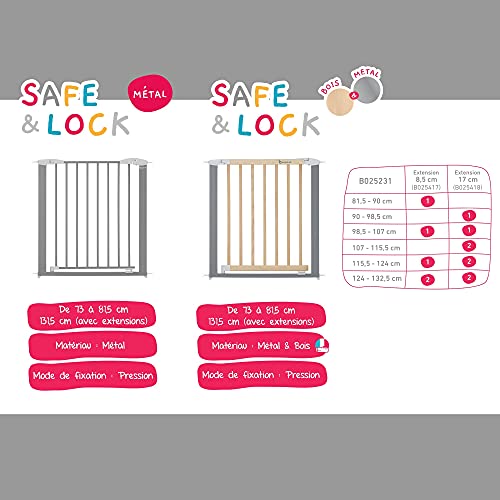badabulle-safe-lock-t-rschutzgitter-verl-ngerung-7-cm-metall-werkzeugfreie-druck image 6