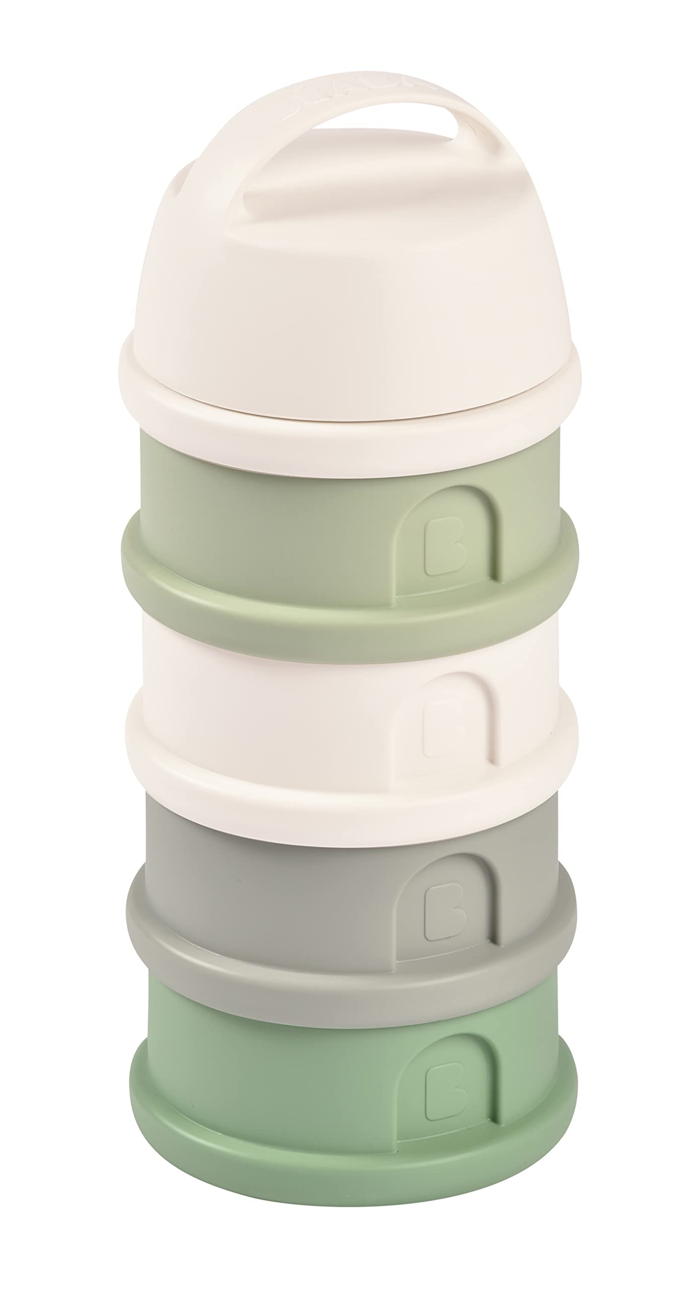 b-aba-stapelbare-milchpulver-dosierbox-mit-4-f-chern-luftdichte-dosierbeh-lter-b image 1