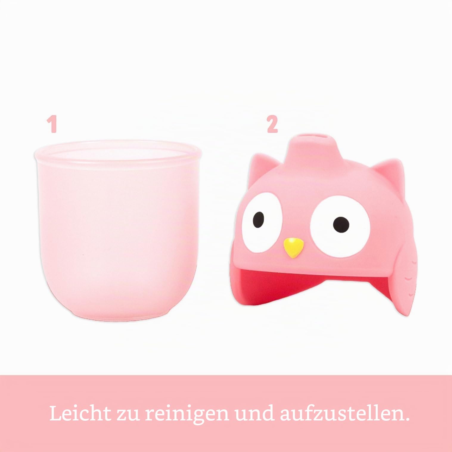 munchkin-3d-eule-soft-touch-schnabelbecher-237-ml-auslaufsicherer-bergangsbecher image 4