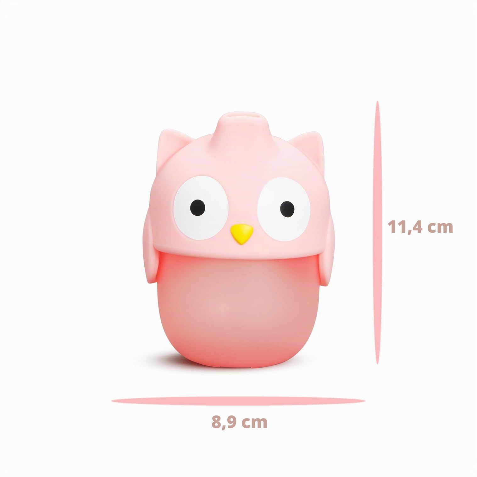 munchkin-3d-eule-soft-touch-schnabelbecher-237-ml-auslaufsicherer-bergangsbecher image 3