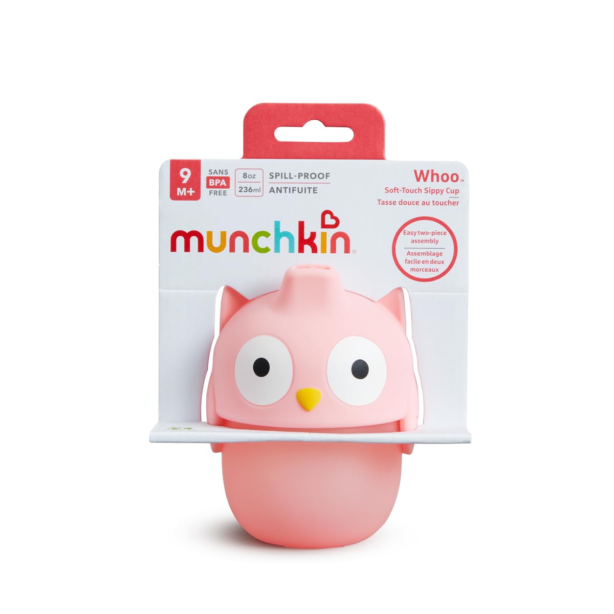 munchkin-3d-eule-soft-touch-schnabelbecher-237-ml-auslaufsicherer-bergangsbecher image 7