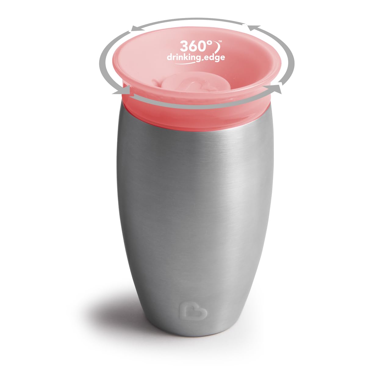 munchkin-miracle-360-edelstahl-schnabeltasse-f-r-babys-296-ml-doppelwandig-isoli image 2