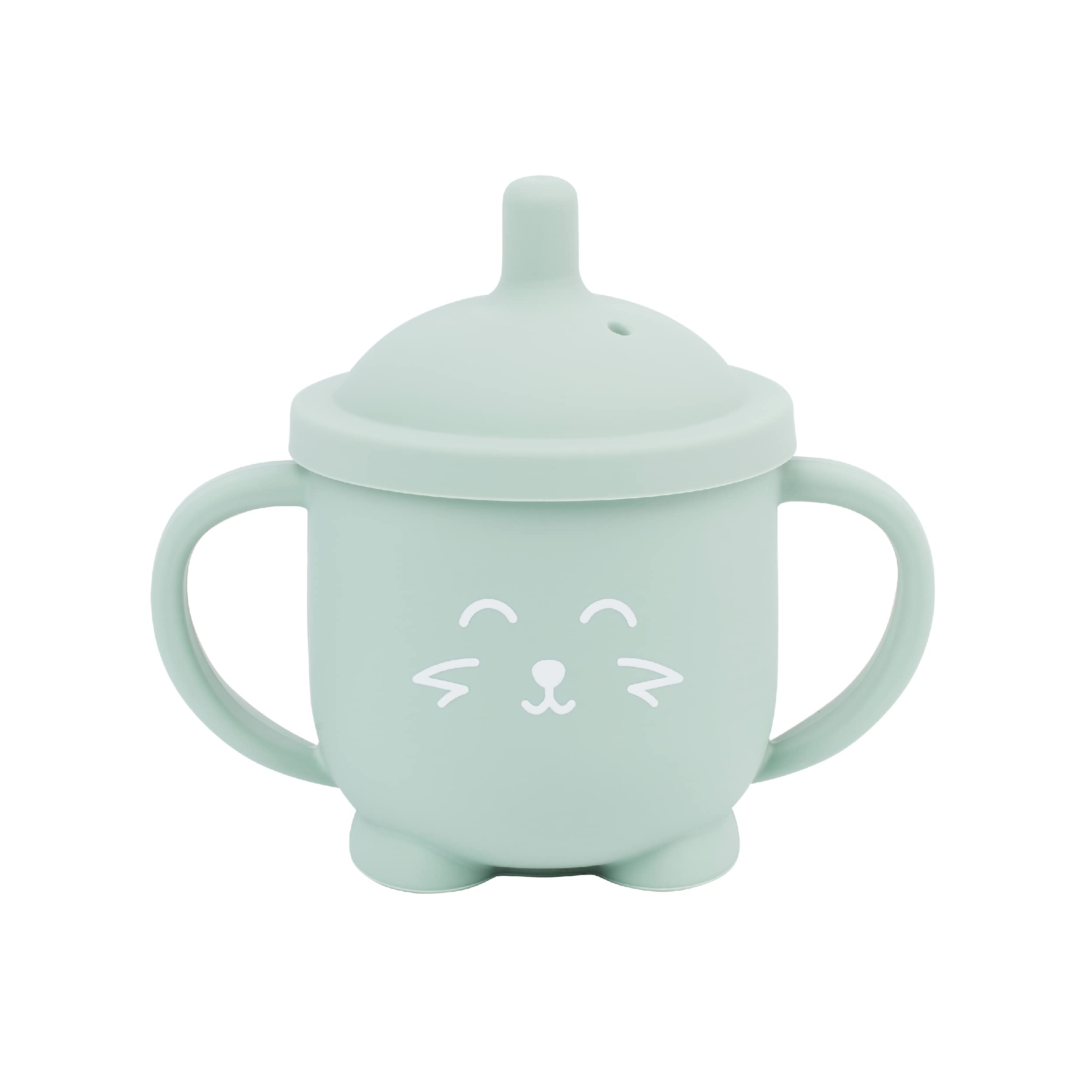 babymoov-isy-cup-trinklernbecher-mit-strohhalm-150-ml-auslaufsicher-ab-6-monaten image 1