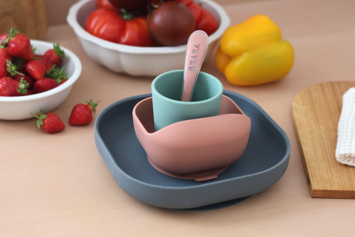 b-aba-baby-essensset-silikon-4-teilig-mit-saugnapf-teller-sch-ssel-glas-und-l-ff image 3