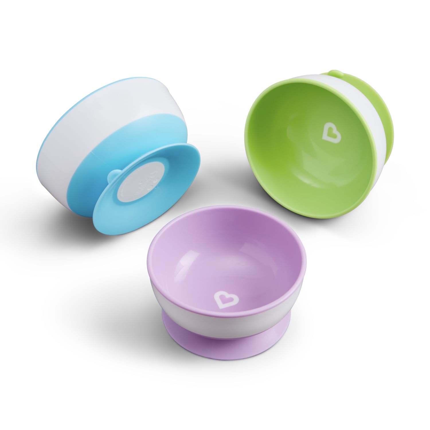munchkin-stay-put-unterteilte-saugnapf-teller-2er-pack-bpa-frei-blau-gr-n-ab-6-m image 8