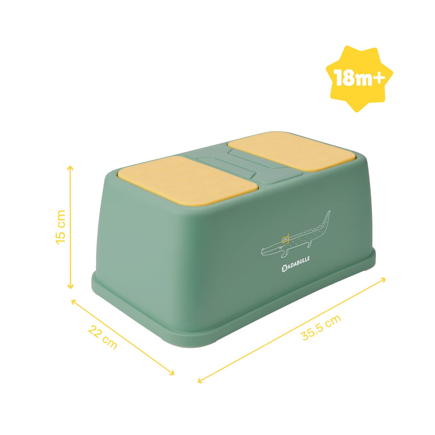 badabulle-tritthocker-f-r-kinder-rutschfest-15-cm-erh-hung-bis-60-kg image 5