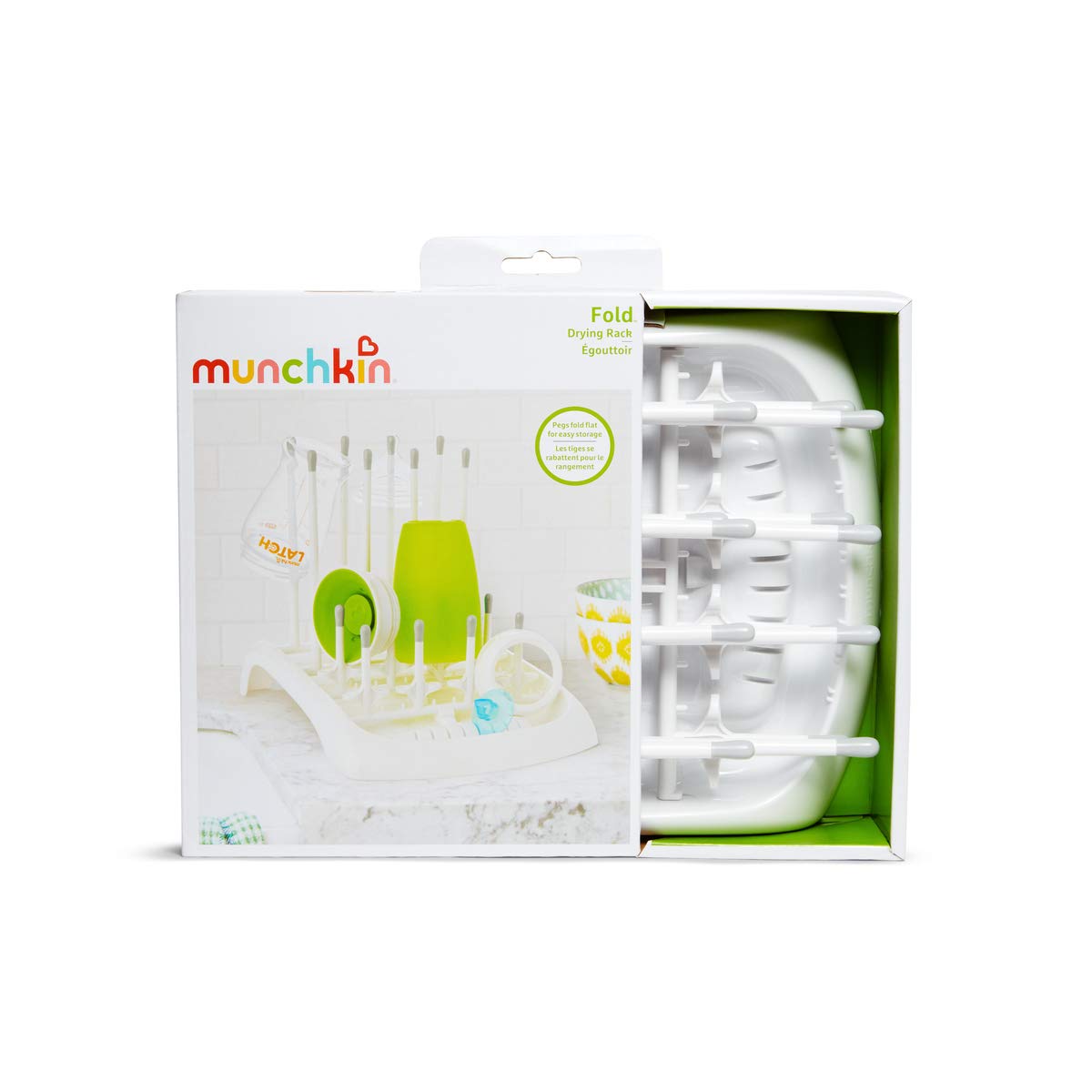 munchkin-abtropfgestell-f-r-babyflaschen-faltbarer-trockenst-nder-f-r-8-flaschen image 6