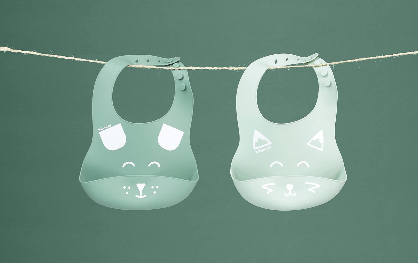 babymoov-bib-isy-silikon-l-tzchen-mit-auffangschale-2er-set-verstellbar-wasserab image 5