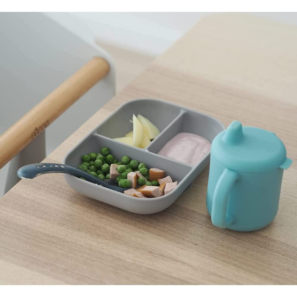 b-aba-lernmahlzeiten-set-3-teilig-aus-silikon-teller-mit-saugnapf-unterteilung-l image 3