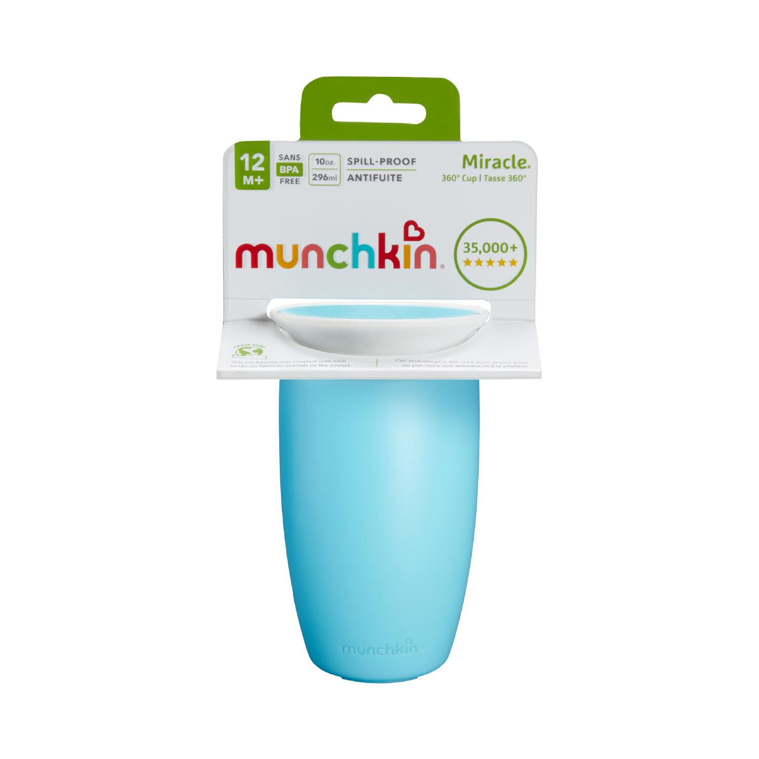 munchkin-miracle-360-trinkbecher-2er-pack-296-ml-blau-lila-auslaufsicher-bpa-fre image 7