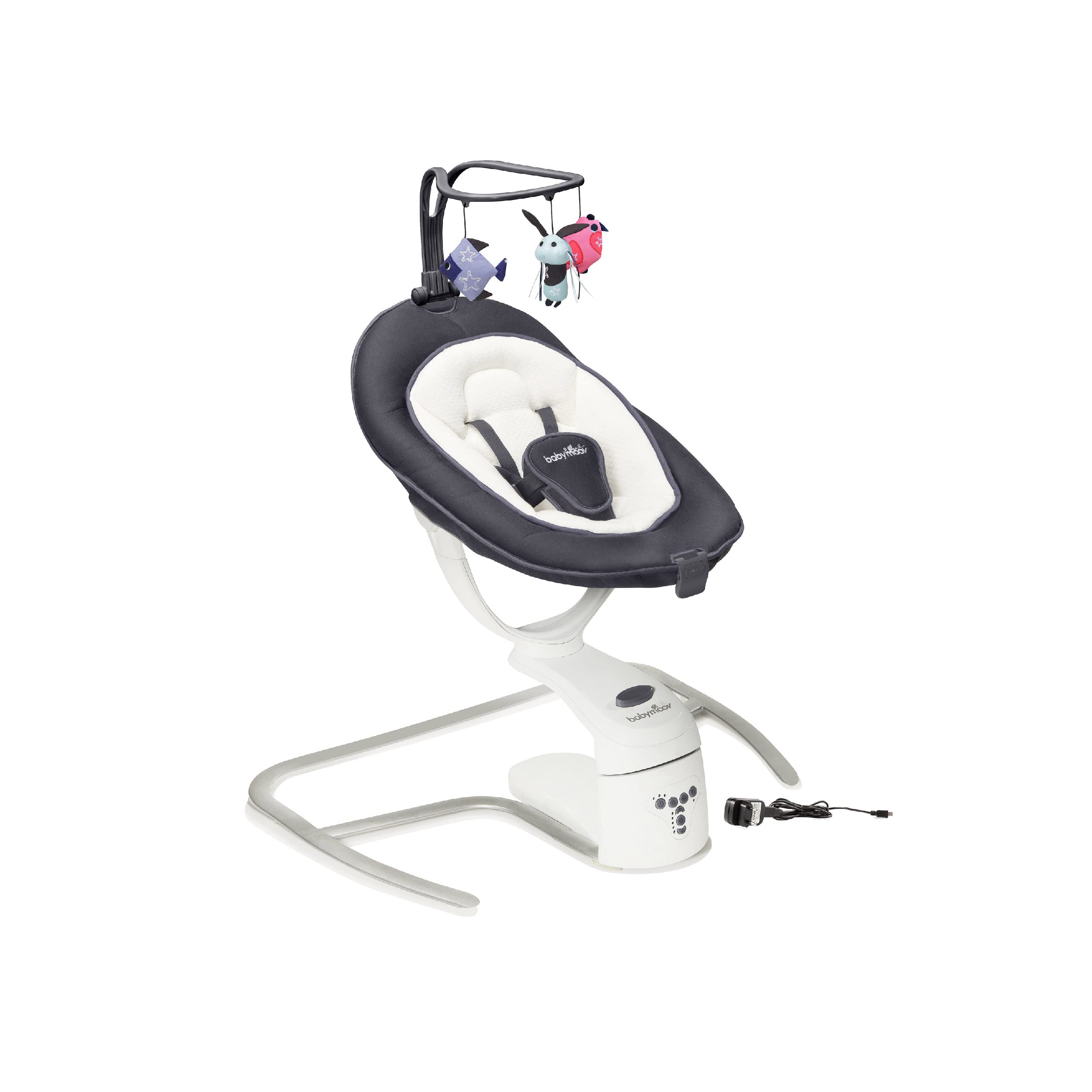 babymoov-babyschaukel-swoon-motion-zink-elektrische-babywippe-mit-360-sitz-5-ges image 1